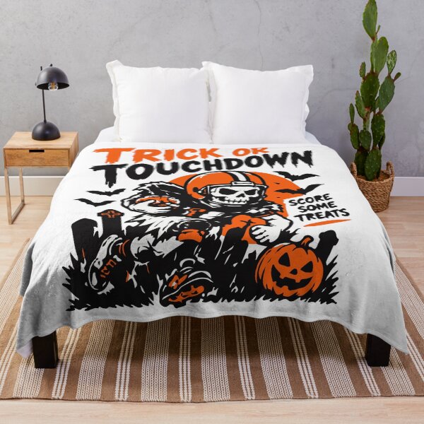 Item preview, Trick Or Touchdown - Halloween Football Skeleton designed and sold by Brexmore3.