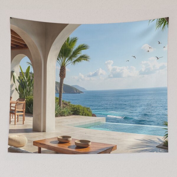 Item preview, Sea Breeze Pavilion - Ocean View Luxury Escape designed and sold by nhk999.