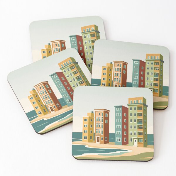 Item preview, Poster block of flats designed and sold by Judith Murphy.