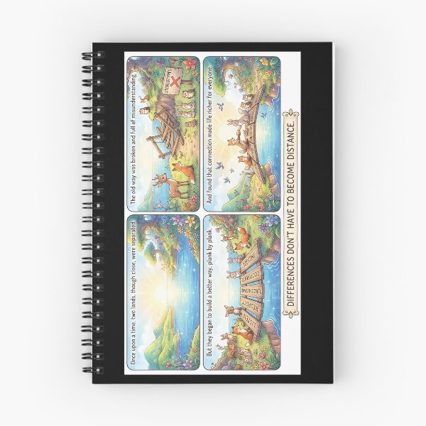 Item preview, Animals build a bridge connecting two countries designed and sold by Mianku | Für das Leben.