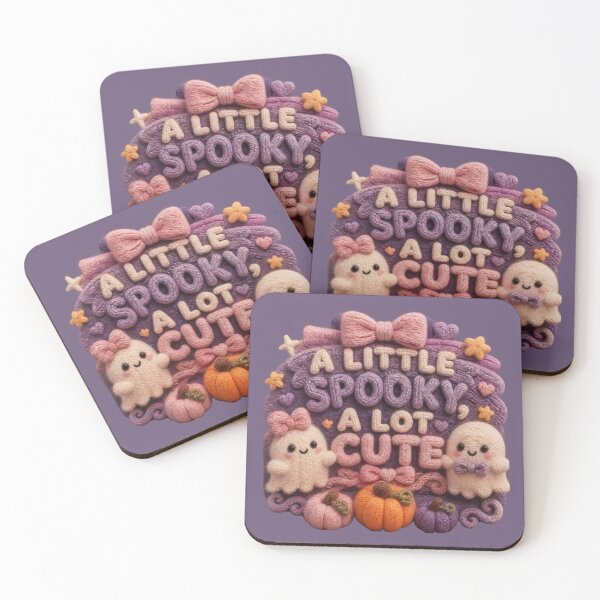 Item preview, Little Spooky A Lot Cute – Kawaii Halloween Ghosts, Pumpkins & Cozy Fall Design designed and sold by ManggaeJM.