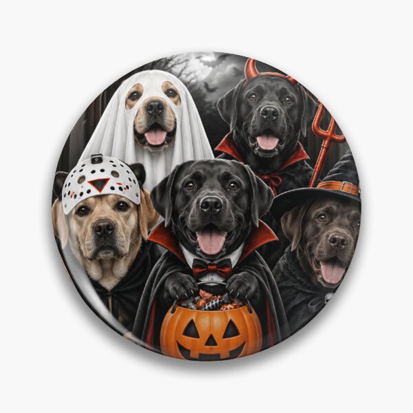 Item preview, Funny Labrador Candy Costume Trio Halloween designed and sold by luu phong.