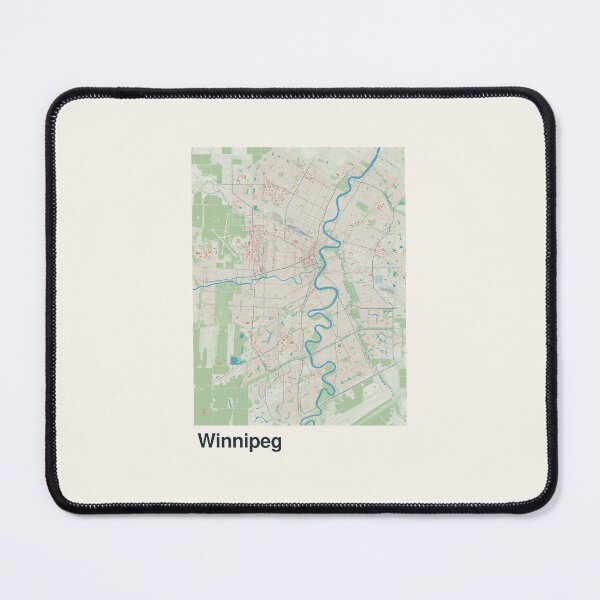 Item preview, Winnipeg Minimalistic Map Art designed and sold by MapsNerd.