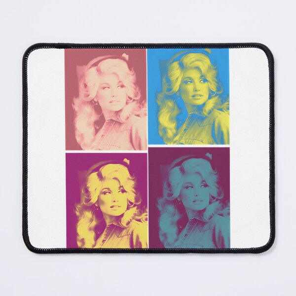 Item preview, Dolly Parton Retro Four Colors Vintage Style Graphic Design designed and sold by mandorlalmond.