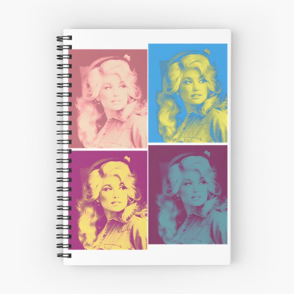 Item preview, Dolly Parton Retro Four Colors Vintage Style Graphic Design designed and sold by mandorlalmond.