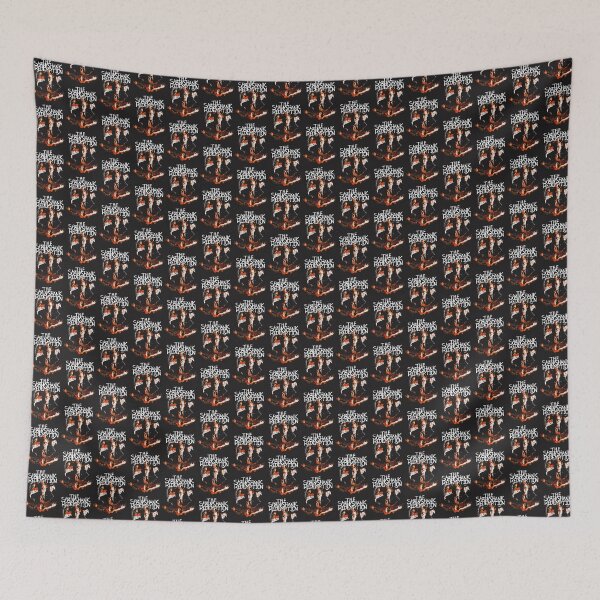 Item preview, Crime Drama Silhouette Face with Bold White Typography Design designed and sold by Makeni Theophilus.