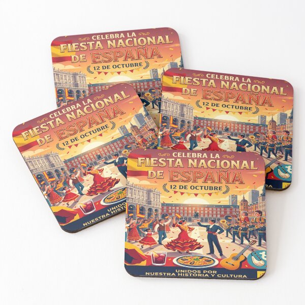 Item preview, Spanish national Day Poster designed and sold by Solomon-Ent-144.