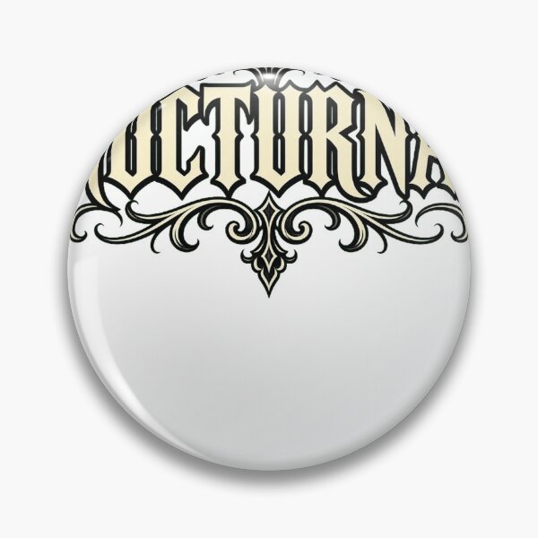 Item preview, Nocturnal — Gothic Blackletter Single Word Tee designed and sold by GSideArtStore.