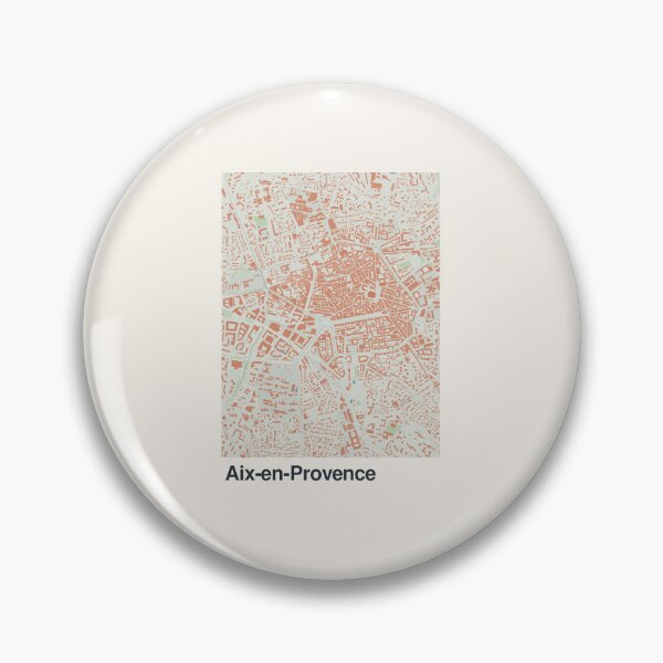 Item preview, Aix-en-Provence Minimalistic Map Art designed and sold by MapsNerd.