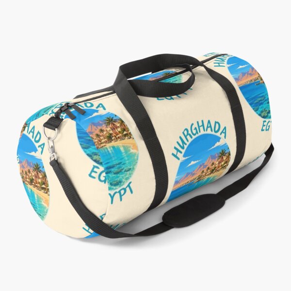 Item preview, Hurghada in Egypt, Retro Travel Art Circle Emblem designed and sold by MaateoDesign.