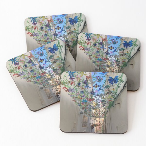 Item preview, Recycled Blossoms over Calp Street designed and sold by Astute-Artio-Photography.