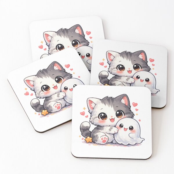 Item preview, Ghost Hug Kitty designed and sold by Sommium .
