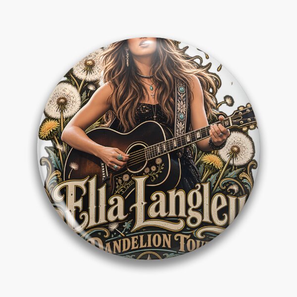 Item preview, Ella Langley Dandelion Tour Inspired Artistic Floral Design designed and sold by mandorlalmond.