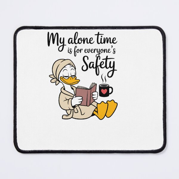 Item preview, My Alone Time Safety Duck designed and sold by sazuii.