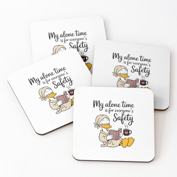 Item preview, My Alone Time Safety Duck designed and sold by sazuii.