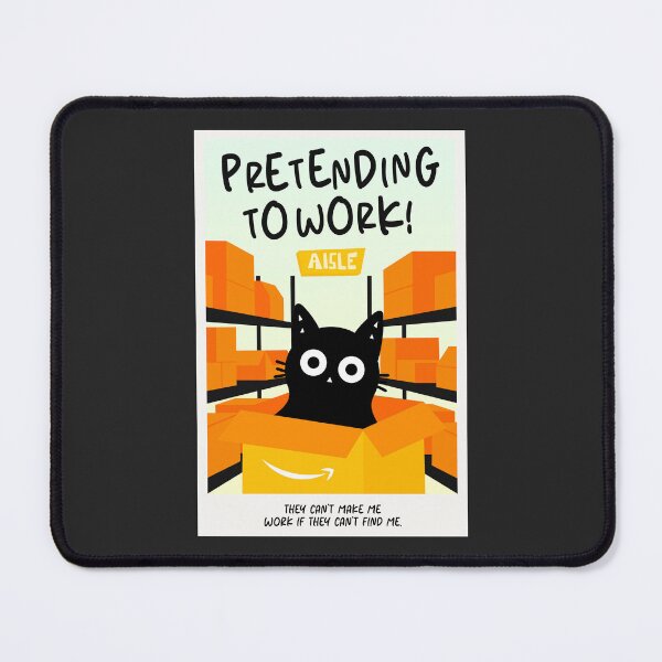 Item preview, Just hiding. I mean, working. Little Cat designed and sold by DibujandoPorfa.