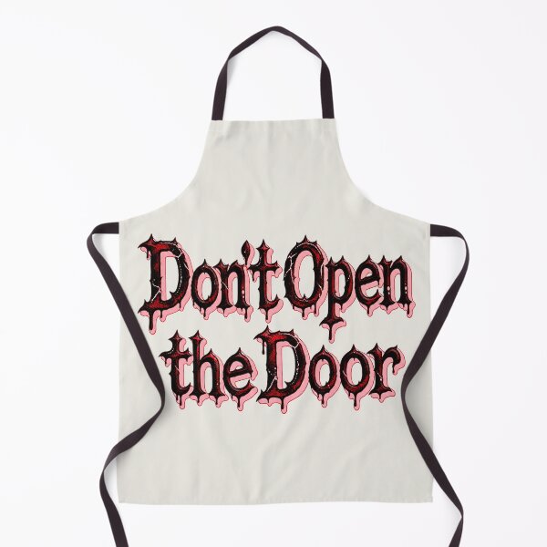 Item preview, Don’t Open the Door Gothic Horror Dripping Text Design designed and sold by MetaModel Editions.