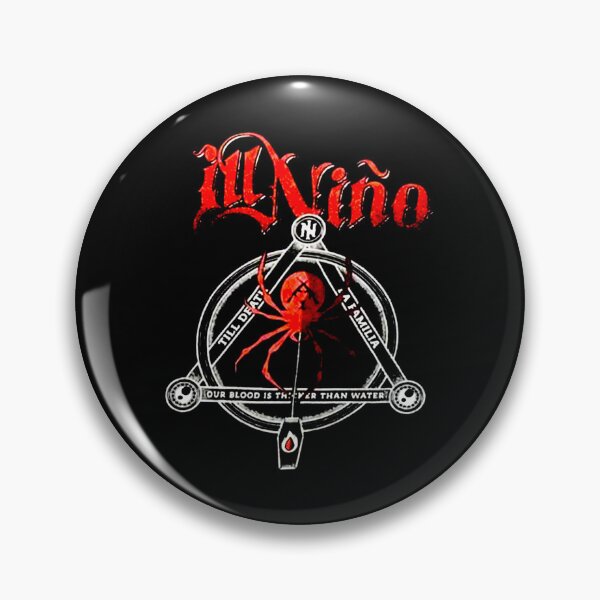 Item preview, Symbol Red Typography With Spider designed and sold by GloomRooms.