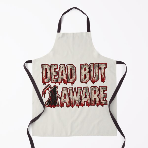 Item preview, Dead But Aware Horror Grim Reaper Grunge Design designed and sold by MetaModel Editions.