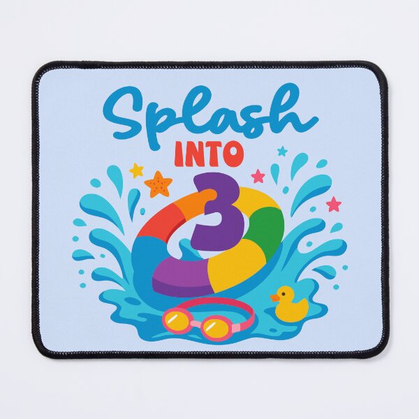 Item preview, Splash Into 3 Birthday Summer 3rd Birthday Pool Party designed and sold by giftfromheart.