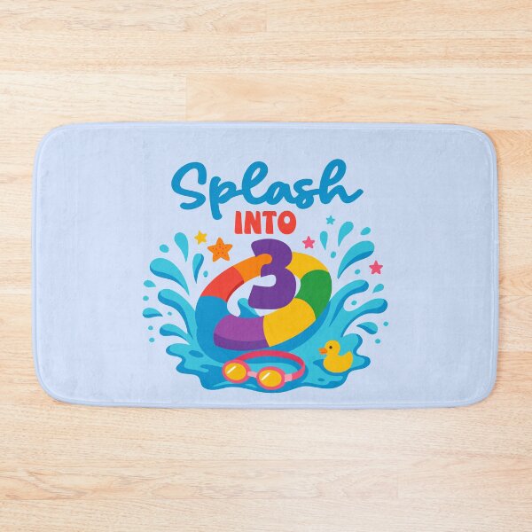 Artikelvorschau, Planschen Sie mit uns in den 3. Geburtstag! Sommerliche Poolparty zum 3. Geburtstag entworfen und verkauft von giftfromheart.