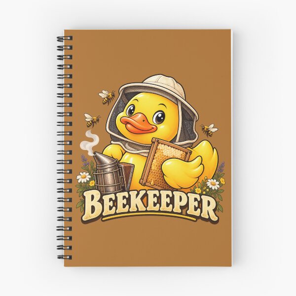 Item preview, Beekeeper Rubber Duck Honeybee Character designed and sold by BROHLine Studio.