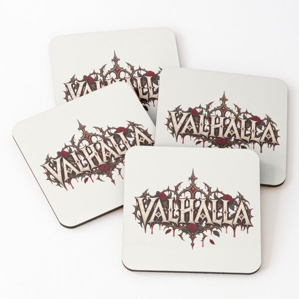 Item preview, Valhalla Gothic Roses Dark Norse Viking Design designed and sold by MetaModel Editions.
