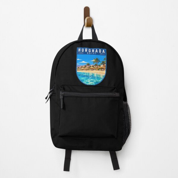 Item preview, Hurghada in Egypt, Vintage Travel Art Badge designed and sold by MaateoDesign.