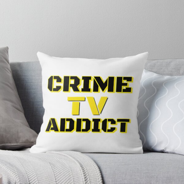 Item preview, Crime TV Addict Fan Design for True Crime Enthusiasts and Mystery Lovers designed and sold by LyS-Art.