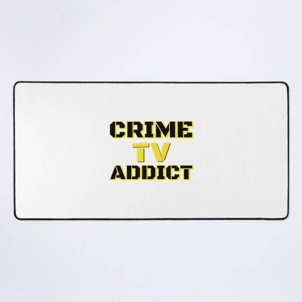 Item preview, Crime TV Addict Fan Design for True Crime Enthusiasts and Mystery Lovers designed and sold by LyS-Art.