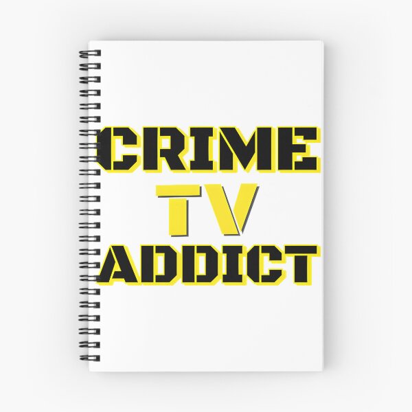 Item preview, Crime TV Addict Fan Design for True Crime Enthusiasts and Mystery Lovers designed and sold by LyS-Art.