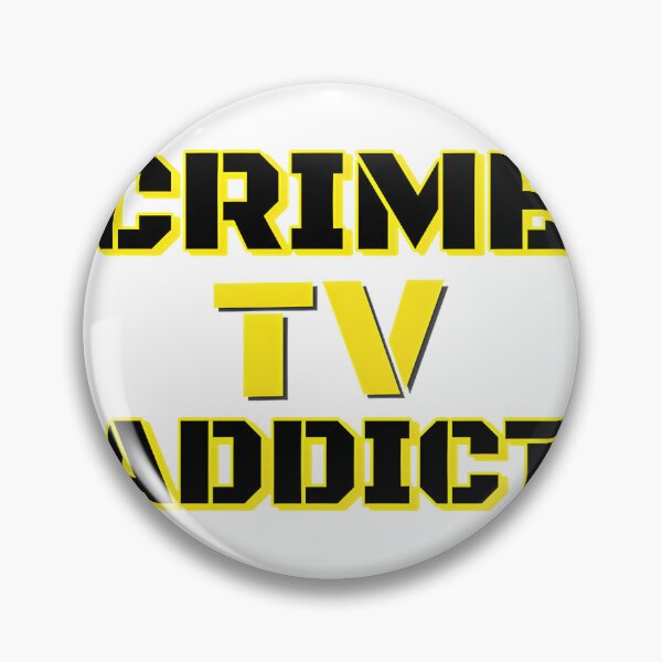 Item preview, Crime TV Addict Fan Design for True Crime Enthusiasts and Mystery Lovers designed and sold by LyS-Art.
