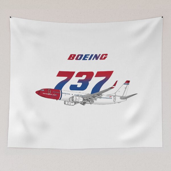 Item preview, Boeing 737 designed and sold by PlanesArtByLeo.