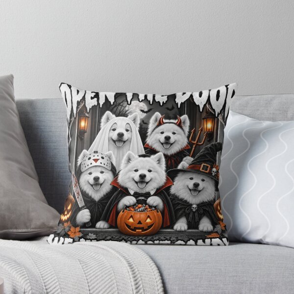 Item preview, Funny Samoyed Candy Costume Trio Halloween designed and sold by luu phong.