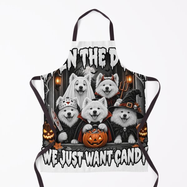 Item preview, Funny Samoyed Candy Costume Trio Halloween designed and sold by luu phong.