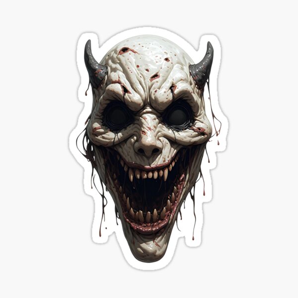 Item preview, Halloween Scary Face designed and sold by Ekeinekeke.