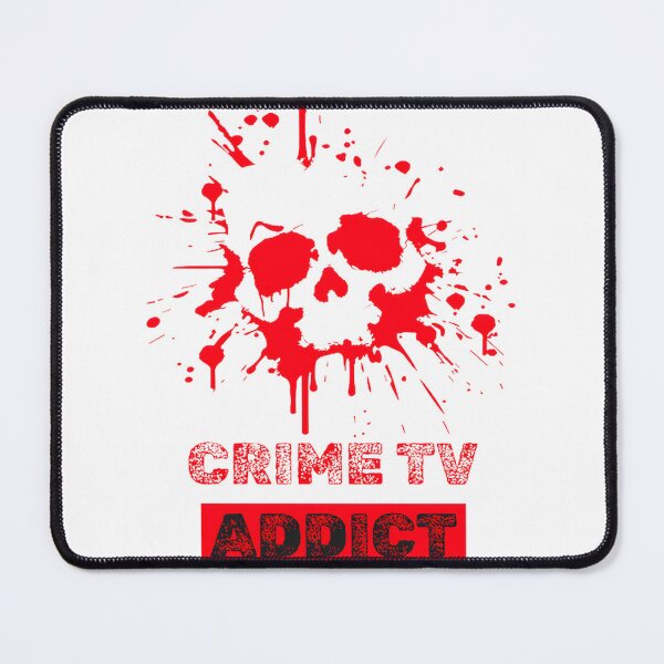 Item preview, Crime TV Addict Funny True Crime Lover Gift for Fans of Mystery and Investigation Shows designed and sold by LyS-Art.
