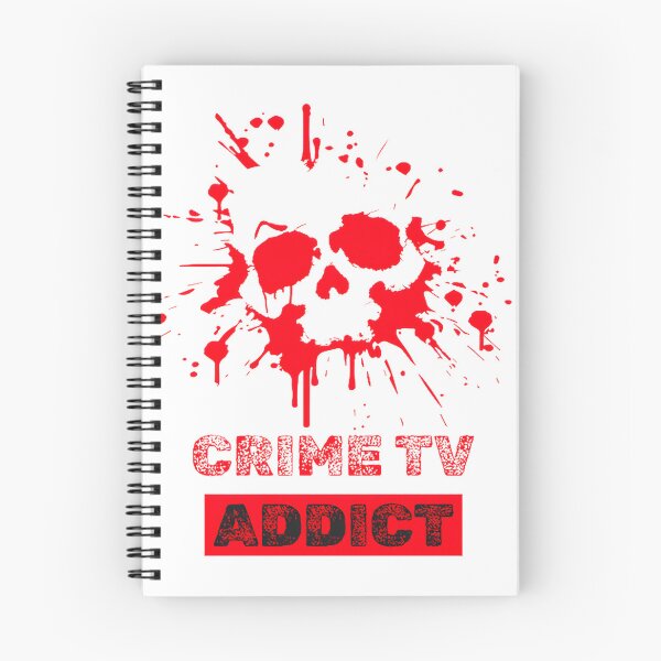 Item preview, Crime TV Addict Funny True Crime Lover Gift for Fans of Mystery and Investigation Shows designed and sold by LyS-Art.