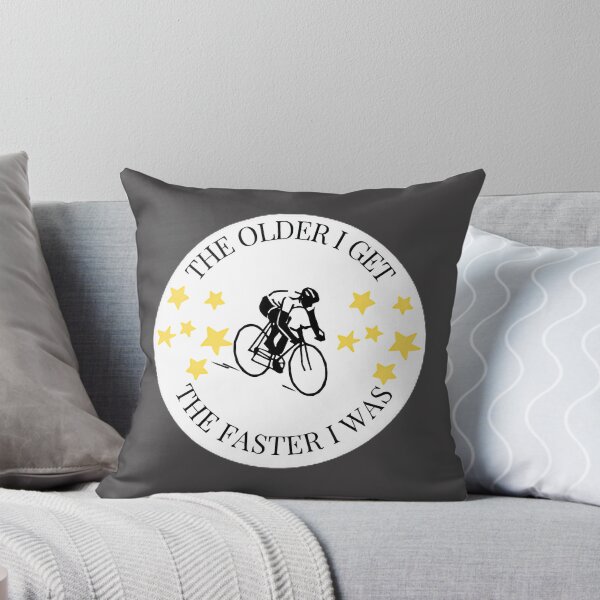 Item preview, The Older I Get The Faster I Was Funny Cycling Meme Design for Sport Enthusiasts designed and sold by WAAZIZ.