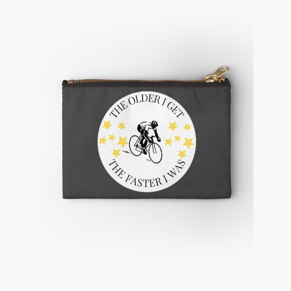 Item preview, The Older I Get The Faster I Was Funny Cycling Meme Design for Sport Enthusiasts designed and sold by WAAZIZ.