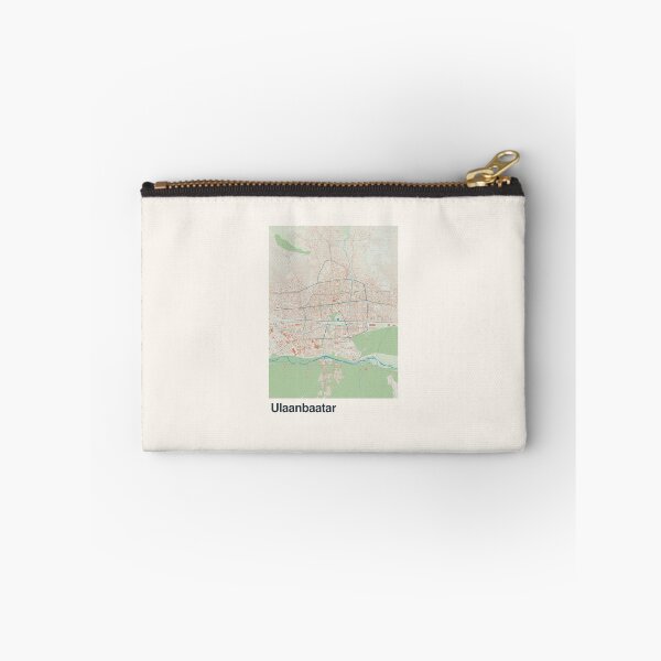 Item preview, Mapa minimalista de Ulán Bator designed and sold by MapsNerd.