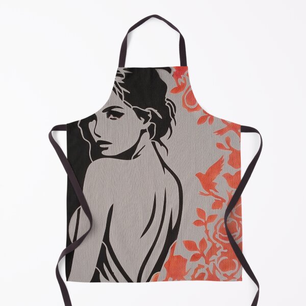 Item preview, Echoes in Coral and Shadow designed and sold by Fluid Paint Art.