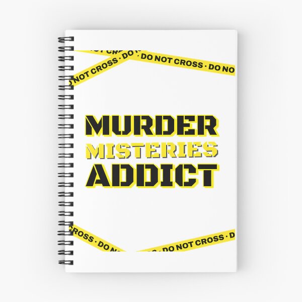 Item preview, Murder Mysteries Addict Design for True Crime Enthusiasts designed and sold by LyS-Art.
