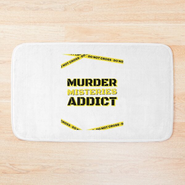 Item preview, Murder Mysteries Addict Design for True Crime Enthusiasts designed and sold by LyS-Art.