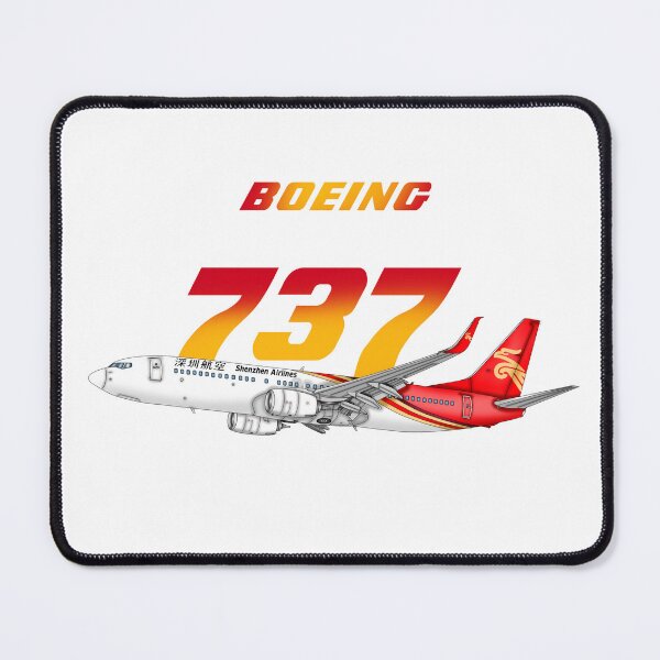 Aperçu de l'œuvre Boeing 737 créée et vendue par PlanesArtByLeo.