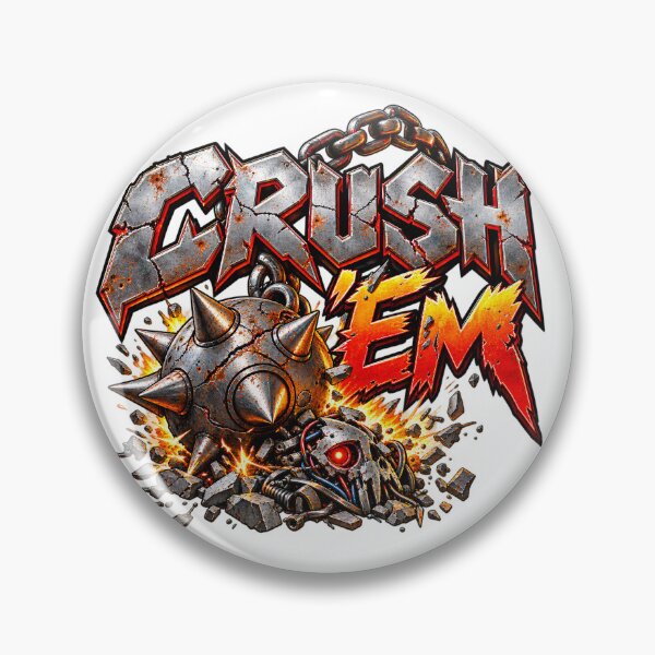 Item preview, Crush 'Em: Robot Carnage designed and sold by Moviebuff91.