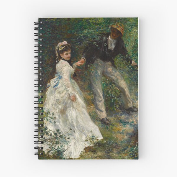 Item preview, The Promenade, an elegant couple under the trees designed and sold by Shoupay.