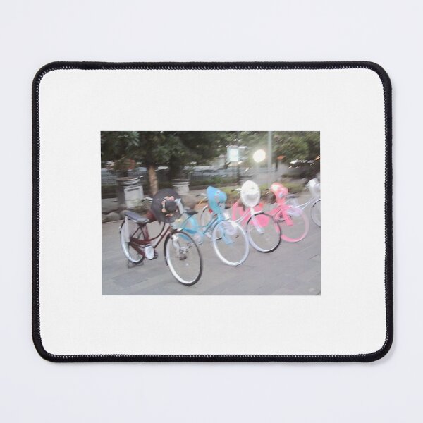Item preview, colorful bycicle in old town in Indonesia designed and sold by ny-art.