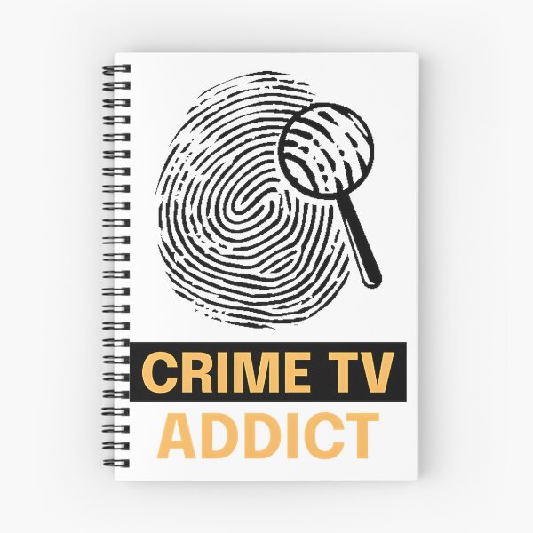 Item preview, Crime TV Addict Funny True Crime Fan Gift for Mystery and Thriller Lovers designed and sold by LyS-Art.