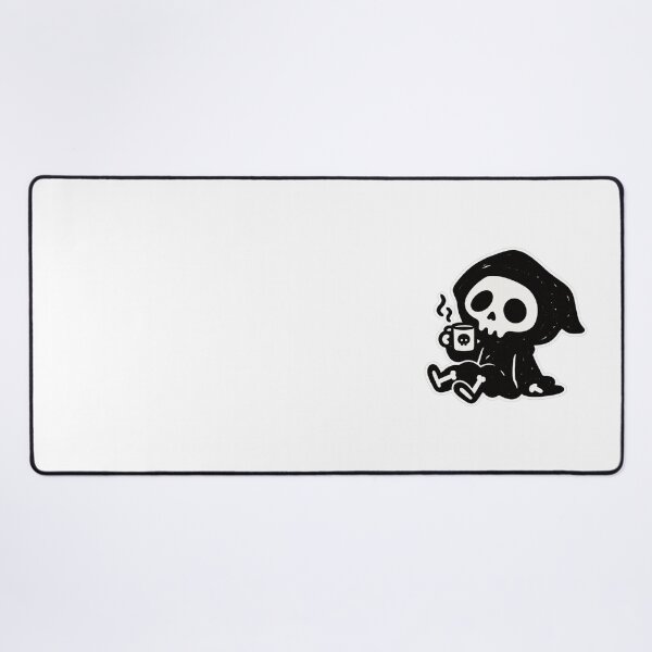 Item preview, Cute Skeleton Coffee Break designed and sold by Ashen Threads Studio.